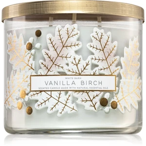 Bath & Body Works Vanilla Birch vonná svíčka I. 411 g