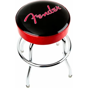 Fender Red Sparkle Logo 24" Krzesło barowe