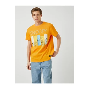 Koton T-Shirt - Orange - Oversize