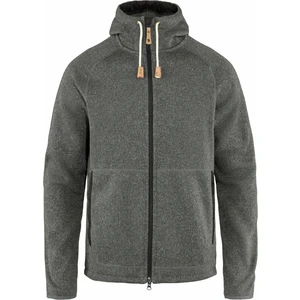 Fjällräven Outdoorová mikina Övik Fleece Hoodie M Dark Grey L