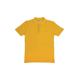 Slazenger Salvator Plus Size Men's Polo T-shirt Mustard