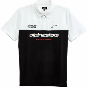 Alpinestars Paddock Polo Black/White XL Horgászpóló