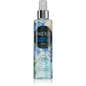 Yardley Bluebell & Sweetpea tělová mlha pro ženy 200 ml