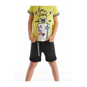 Mushi Travel Boys Jeans Shorts