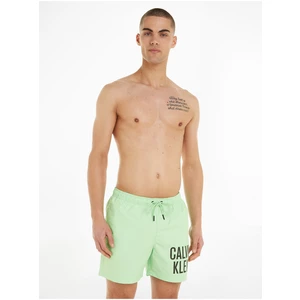 Light Green Men's Swimsuit Calvin Klein Underwear Intense Power-Medium Dra - Men's