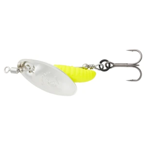 Savage gear třpytka grub spinners silver yellow - #2 5,8 g