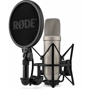 Rode NT1 5th Generation Silver Microphone à condensateur pour studio