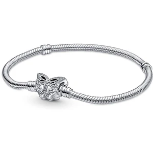 Pandora Stříbrný náramek na přívěsky Motýl 590782C01 19 cm