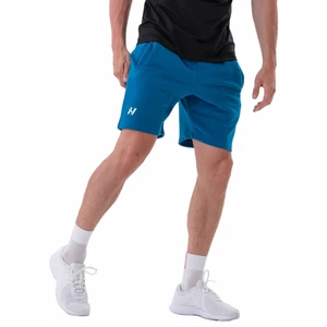 Nebbia Relaxed-fit Shorts with Side Pockets Blue XL