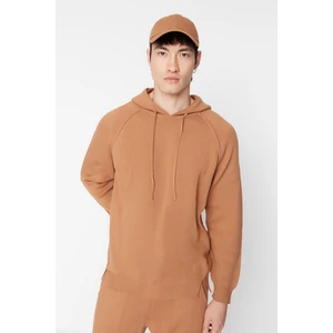Trendyol Sweater - Brown - Regular fit