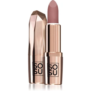 SOSU Cosmetics Let Them Talk dlouhotrvající rtěnka s matným efektem odstín Who Me 3,5 g