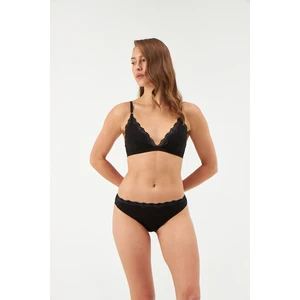 Dagi Bra - Black - Plain