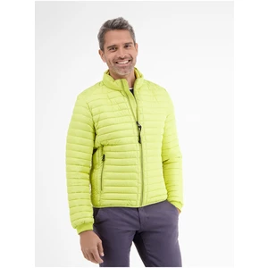 Light green men's light quilted jacket LERROS - Men