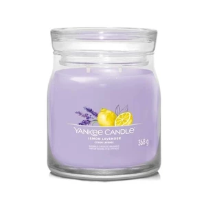 Yankee Candle Lemon Lavender vonná sviečka Signature 368 g
