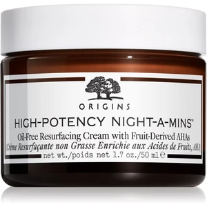 Origins High-Potency Night-A-Mins™ Oil-Free Resurfacing Gel Cream With Fruit-Derived AHAs regenerační noční krém pro obnovu hutnosti pleti 50 ml