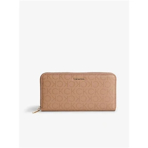 Brown Women's Patterned Wallet Calvin Klein - Women