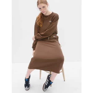 Maxi sukně s mini logem GAP - Dámské