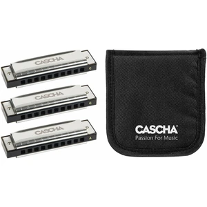 Cascha HH 2341 Blues Pack 3 Diatonikus szájharmonika