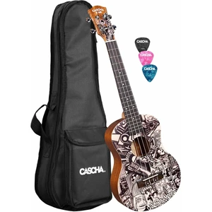 Cascha HH 2609 Art Series Ukelele tenor Sketch