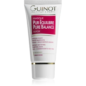 Guinot Pure Balance čistiaca maska pre redukciu kožného mazu a minimalizáciu pórov 50 ml