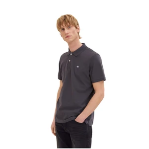 Dark gray men's polo shirt Tom Tailor - Men