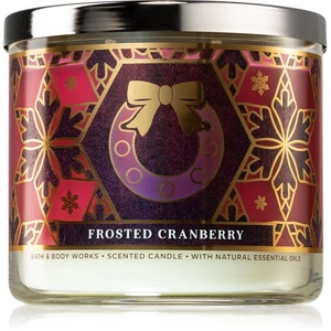 Bath & Body Works Frosted Cranberry vonná svíčka II. 411 g