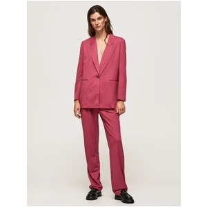 Dark pink Ladies Trousers Pepe Jeans Colette - Ladies