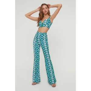 Trendyol Green Detailed Trousers