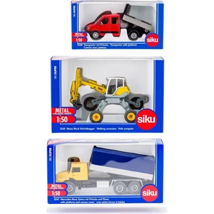 SIKU Super - set 3 stavebních strojů B, 1:50