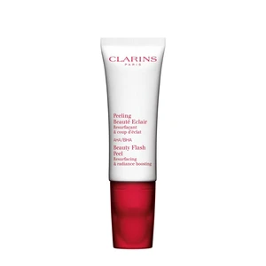 Clarins Beauty Flash Peel peeling pre vyhladenie a výživu pleti pre okamžité rozjasnenie 50 ml