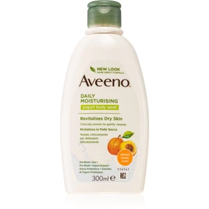 Aveeno Daily Moisturising Yoghurt body wash vyživující sprchový gel Apricot & Yoghurt