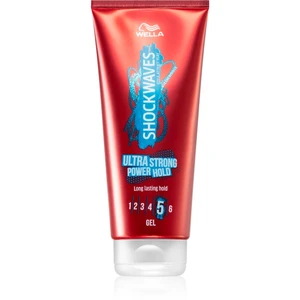 Wella Shockwaves Ultra Strong Power Hold gél na vlasy so silnou fixáciou 200 ml