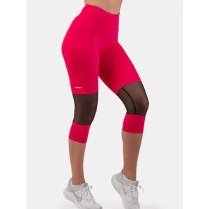 Nebbia High-Waist 3/4 Length Sporty Leggings Pink XS