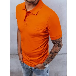 Oranžové polo tričko Dstreet