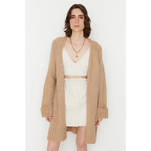 Trendyol Camel Knitwear Cardigan Cardigan