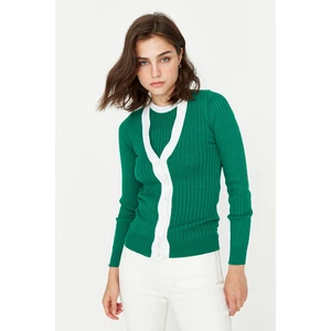 Trendyol Cardigan - Green - Regular fit