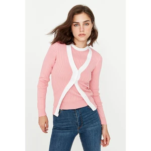 Trendyol Cardigan - Pink - Regular fit