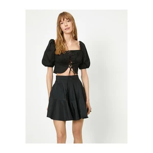 Koton Blouse - Black - Slim fit