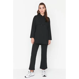 Trendyol Sweatsuit Set - Black - Relaxed fit