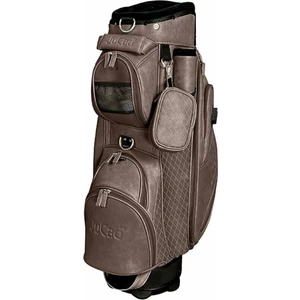 Jucad Style Dark Brown/Leather Optic Golfbag