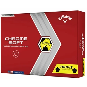 Callaway Chrome Soft Yellow Truvis Black 2022