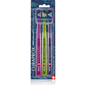 Curaprox Limited Edition Fishing zubná kefka 5460 Ultra Soft 3 ks