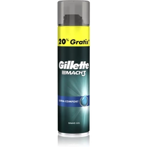 Gillette Mach3 Extra Comfort gel na holení pro muže 240 ml