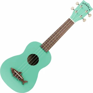 Kala Makala Shark Sopran Ukulele Grün