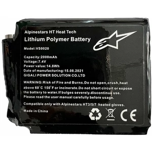 Alpinestars Battery For HT Heat Tech Gloves Black Pouze jedna velikost Rukavice