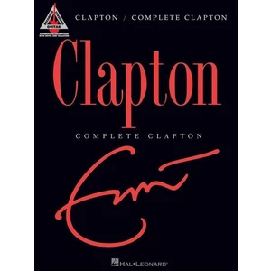 Hal Leonard Complete Clapton Guitar Music Book