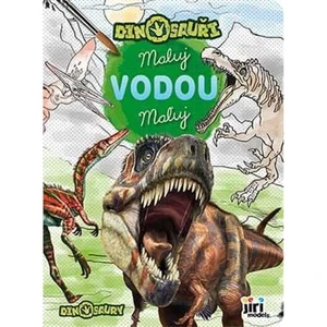 Maluj vodou Dinosauři [Papírenské zboží]