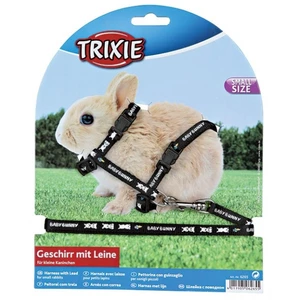 Postroj s vodítkem pro králíky Trixie 20-33cm*8mm*1,25m