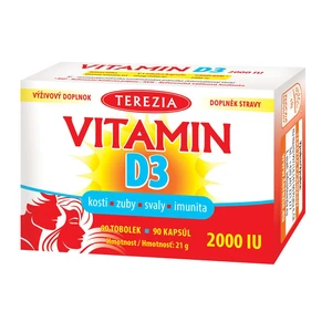 TEREZIA Vitamín D3 2000 IU