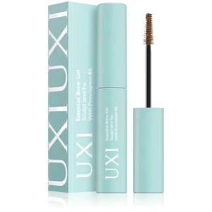 UXI BEAUTY Essential brow gel dlouhotrvající gel na obočí Chocolata 4 ml